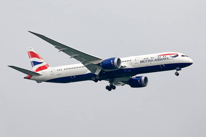 Biritish Airways plane